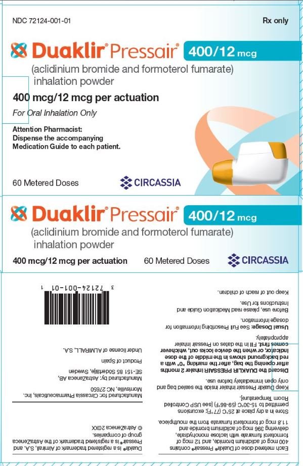 Duaklir Pressair FDA prescribing information, side effects and uses